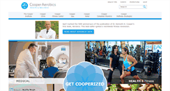 Desktop Screenshot of cooperaerobics.com
